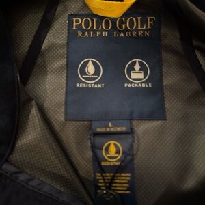 Polo by Ralph Lauren Navy Jacket with Yellow Accents